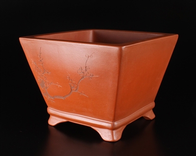 Yixing bonsai pots,Master-line unglazed bonsai pots