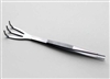 STAINLESS STEEL RAKE WITH TWEEZERS