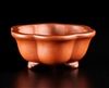 Yixing bonsai pots,Master-line unglazed shohin bonsai pots