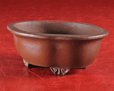 Yamaaki, Tokoname bonsai pot ,- Artist ; Master Kataoka Toshio