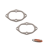 PN 12-009 -- Super Duty Collector Gasket, Fits: V8, Dual Port, 389/411 Indy National Exhaust Configuration, 4-Bolt Pattern, 2/Set