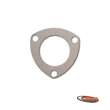 PN 13-013 -- Buick,  V6, 2-1/4" Turbo Up-Pipe Gasket, "HUSLER HEADER" STYLE, 3.8L Eng. Code "7" ('86-'87), 3 Bolt Holes with 3" Bolt Spacing, 1(ea)