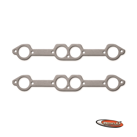 PN 13-016 -- Buick, V8, 455, Stage II, 2-1/8" Round Port Header Gasket  2/Set