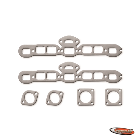 PN 14-003 B -- Cadillac, V8, 346 L-Head ('37-'48) Gasket Set, Includes 14-003, 14-003 C and 14-003 D, 6 Piece Set