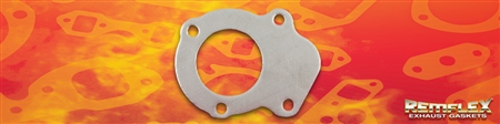 PN 18-009 -- Turbo - "Precision Turbo" 63 MM Outlet Gasket, 4 Bolt Holes with  2-9/16" Diameter Outlet Hole, 1(ea)