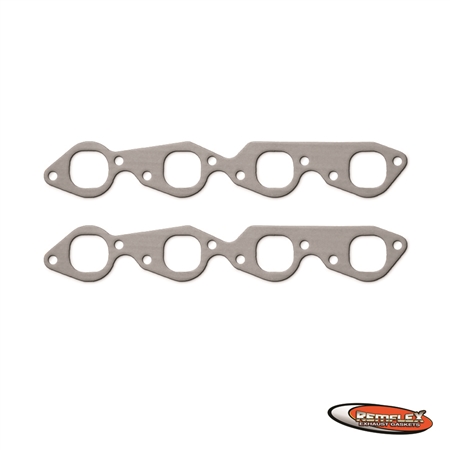 PN 2030 -- Chevrolet/GMC V8- Big Block 454/496/502 Gen. Mark (IV,V,VI), 2"w x 1-7/8"h Irregular Shape Stock Port, Manifold or Header Applications, 2/Set