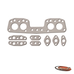 PN 7003 -- Toyota 2.2L "20R", 2.4L "22R" ('75-'84), 7 Piece EGR" and "AIR TUBE" Gasket Assortment Included, Header & Manifold Applications, 8 Piece Set,