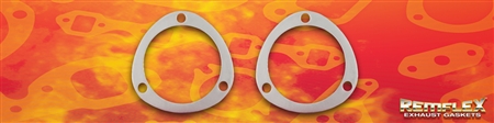 PN 8048 -- "Air Power Systems" 3-1/2", 3-Bolt Connector Flange Gasket, 2/Set