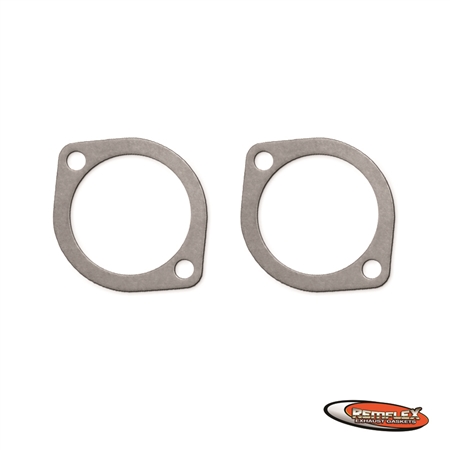 PN 8055 --  3-1/2" Port, 2-Bolt Flange Connector Gasket, 2 (1/2") Bolt Holes with 4-1/2" Spacing,  2/Set