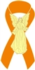 Angel Awareness Ribbon PIn - Orange