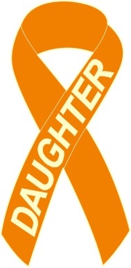 Leukemia Awareness Ribbon Pin - Orange