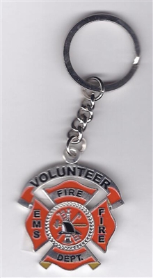 Volunteer FIRE/EMS Key Chain