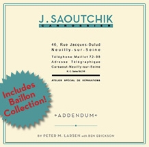 Saoutchik Addendum by Peter M. Larsen with Ben Erickson Cover