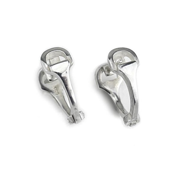 JESS01 - Sterling Silver Snaffle Bit Earrings 11/16in