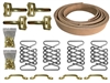 Brass Hood Strap Kit , hot rod , street rod , brass