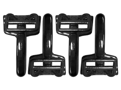 Hood Strap Black Buckle Pack