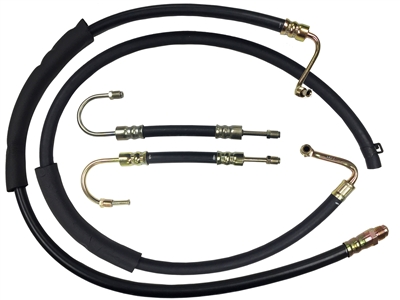 1960 , 1961 , 1962 , 1963 , 1964 , Full Size Chevy , Power Steering Hose , Kit , Bel Air , One Fifty , Two Ten , Nomad , Impala ,