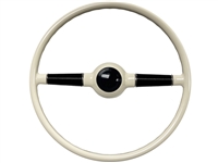 Forty Steering Wheel White Black Kit