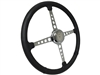 Sprint Steering Wheel Kit, Etched Series Hot Rod V8 - 4 Spoke Holes Design