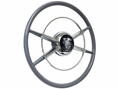 Crestliner Steering Wheel Silver Mercury Kit