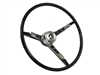 Ford , Mustang , 1964 , Steering Wheel , full kit , horn ring , contact plate , black , OE , volante , auto pro usa , brand new , reproduction ,