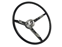 1965 - 1966 Ford Mustang Black Steering Wheel Kit