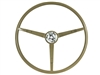 1965 - 1966 Ford Mustang Ivy Gold Steering Wheel