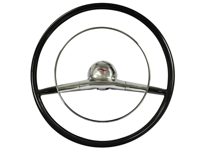 Auto Pro USA , Volante , Tri 5 , Bel Air , 18 inch , Steering Wheel , 1957 , Chevy , Reproduction ,