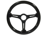 Auto Pro USA , Volante , S6 , Sport , Black ash, Wood , Steering Wheel , anodized , Black , GM , MOPAR , FORD , Corvette , Mustang , Charger , Challenger , Camaro , El camino , Impala , bel air , nova , chevy II , oldsmobile , firebird , bronco , vw ,