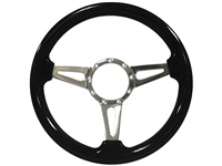 Auto Pro USA , Volante , S9 , Sport , Black , wood , Steering Wheel , GM , MOPAR , FORD , Corvette , Mustang , Charger , Challenger , Camaro , El camino , Impala , bel air , nova , chevy II , oldsmobile , firebird , bronco , vw , volkswagen ,