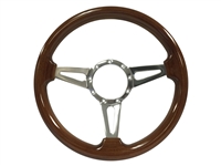 Auto Pro USA , Volante , S9 , Sport , Brown , wood , Steering Wheel , GM , MOPAR , FORD , Corvette , Mustang , Charger , Challenger , Camaro , El camino , Impala , bel air , nova , chevy II , oldsmobile , firebird , bronco , vw , volkswagen ,