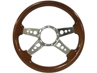 Auto Pro USA , Volante , S9 , Sport , Brown , wood , Steering Wheel , GM , MOPAR , FORD , Corvette , Mustang , Charger , Challenger , Camaro , El camino , Impala , bel air , nova , chevy II , oldsmobile , firebird , bronco , vw , volkswagen ,