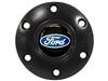 S6 Brushed Horn Button with Ford Blue Oval Emblem