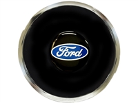 S6 Deluxe Horn Button with Ford Blue Oval Emblem