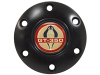 S6 Black Horn Button with Ford Cobra GT-350 Emblem