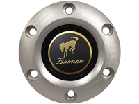 Auto Pro USA , Volante , Ford , Bronco , Deluxe , Chrome , Brushed , Black , Horn Button , 6 Bolt , volante  , 3d , foil , emblem , gold ,