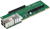 Supermicro AOC-2UR68G4-I4XTS 2U Ultra Riser with 2-port 10G RJ45 & 2-port10GSFP+Intel