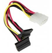 Supermicro CBL-0082L 4pin to 2x SATA Power Extension Cable