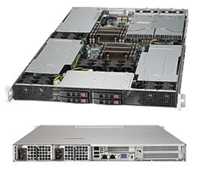 Supermicro 1U SuperChassis CSE-118GQ-R1800B 8 Hot-swap 2.5'' SAS/SATA HDD trays UIO Full height Full Length Low Profile expansion 80PLUS Platinum Optimized for DP motherboards Full Warranty