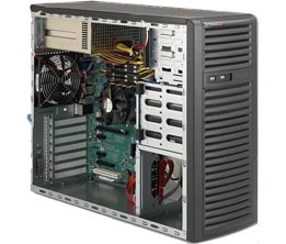 Supermicro 1U SuperChassis CSE-732I-R500B 8 Hot-swap 2.5'' SAS/SATA HDD trays UIO Full height Full Length Low Profile expansion 80PLUS Platinum Optimized for DP motherboards Full Warranty