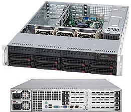 Supermicro 1U SuperChassis CSE-825TQ-R720UB
 8 Hot-swap 2.5'' SAS/SATA HDD trays UIO Full height Full Length Low Profile expansion 80PLUS Platinum Optimized for DP motherboards Full Warranty