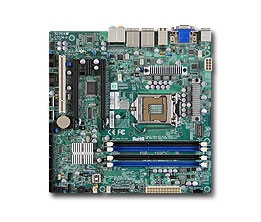 Supermicro C7SIM-Q Motherboard Core i7 LGA1156 Quad-Core DDR3 SATA2 RAID GbE Audio D-Sub DVI PCIe mATX MBD-C7SIM-Q Full Warranty