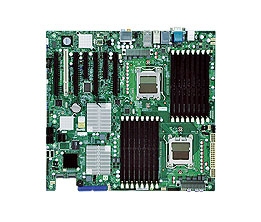 Supermicro MBD-H8DA6+-F
 Dual 1207-pin Socket F GbE LAN Port Matrox Graphic SATA2 controller RAID 0,1,10 IPMI 2.0 Full Warranty