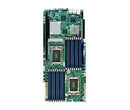 Supermicro A+ H8DGG-QF AMD motherboard Opteron 6000 Proprietary form factor Dual 1944-pin Socket G34 Dual-port GbE up to 512GB DDR3 6 ports SATA2 via AMD sp5100 RAID 0,1,10 Integrated Graphics IPMI 2.0 Full warranty