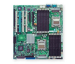 Supermicro MBD-H8DM8-2
 Dual 1207-pin Socket F GbE LAN Port Matrox Graphic SATA2 controller RAID 0,1,10 IPMI 2.0 Full Warranty