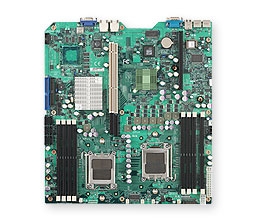 Supermicro MBD-H8DMR-I2
 Dual 1207-pin Socket F GbE LAN Port Matrox Graphic SATA2 controller RAID 0,1,10 IPMI 2.0 Full Warranty