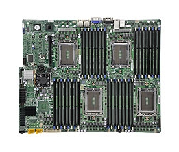 Supermicro A+ H8QG6+-F AMD Motherboard Quad Opteron 6000 series 1944-pin Socket G34 up to 1TB DDR3 RAMS Dual-port GbE controller 6 SATA2 ports via SP5100 RAID 0,1,10  LSI 2008 8 ports SAS controller RAID 0,1,10 RAID 5 optional IPMI 2.0 Full Warranty
