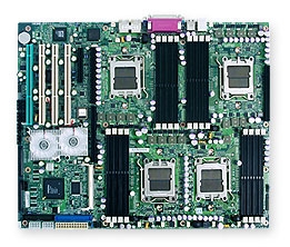 Supermicro MBD-H8QM8-2
 Quad 1207-pin Socket F GbE LAN Port ATI Graphic SATA2 support SIMLC SIM1U IPMI 2.0 Full Warranty