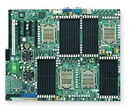 Supermicro MBD-H8QMI-2
 Quad 1207-pin Socket F GbE LAN Port ATI Graphic SATA2 support SIMLC SIM1U IPMI 2.0 Full Warranty