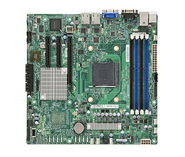 Supermicro A+ H8SML-iF AMD motherboard Socket AM3+ 6xSATA2 ports via AMD SP5100 controller RAID 0,1,10 Integrated Graphics 2 single GbE ports IPMI 2.0 Full Warranty